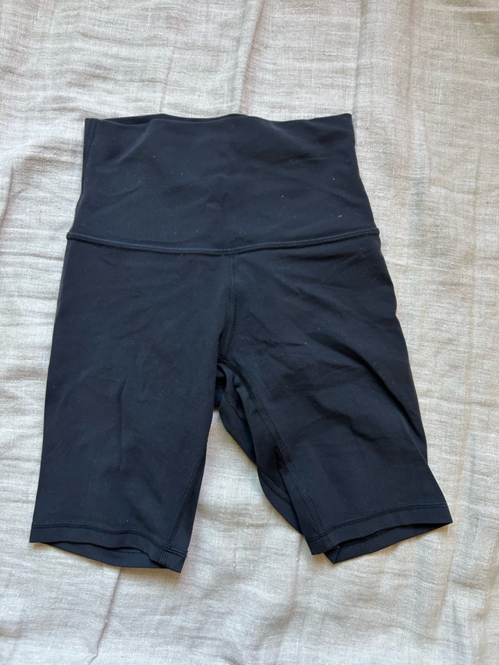 lululemon athletica High-Waist Black Bike Shorts